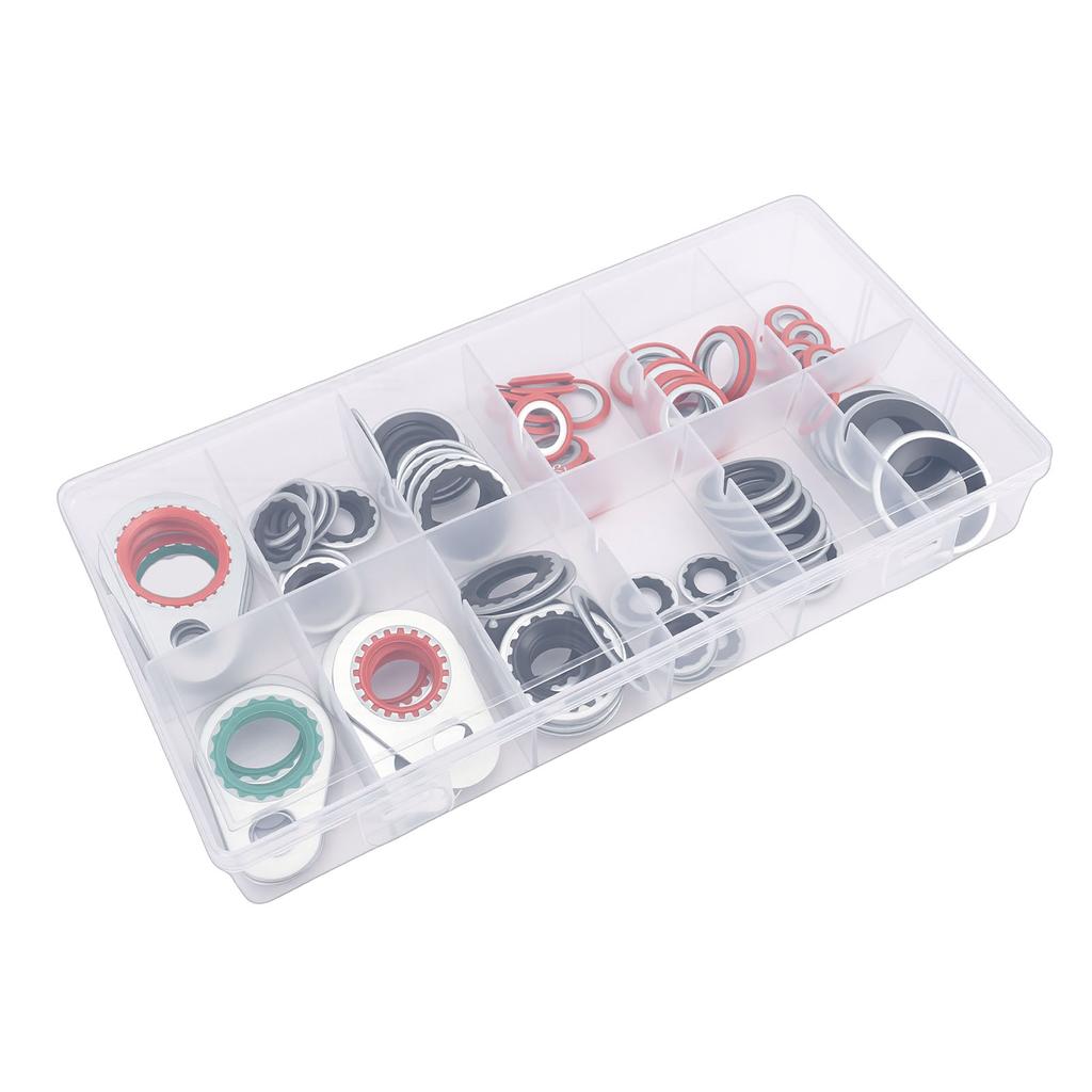   Conditioning   Port   Washer Kit  Lacement for R12 R134A 12 Sizes AC   Port   Washer Kit