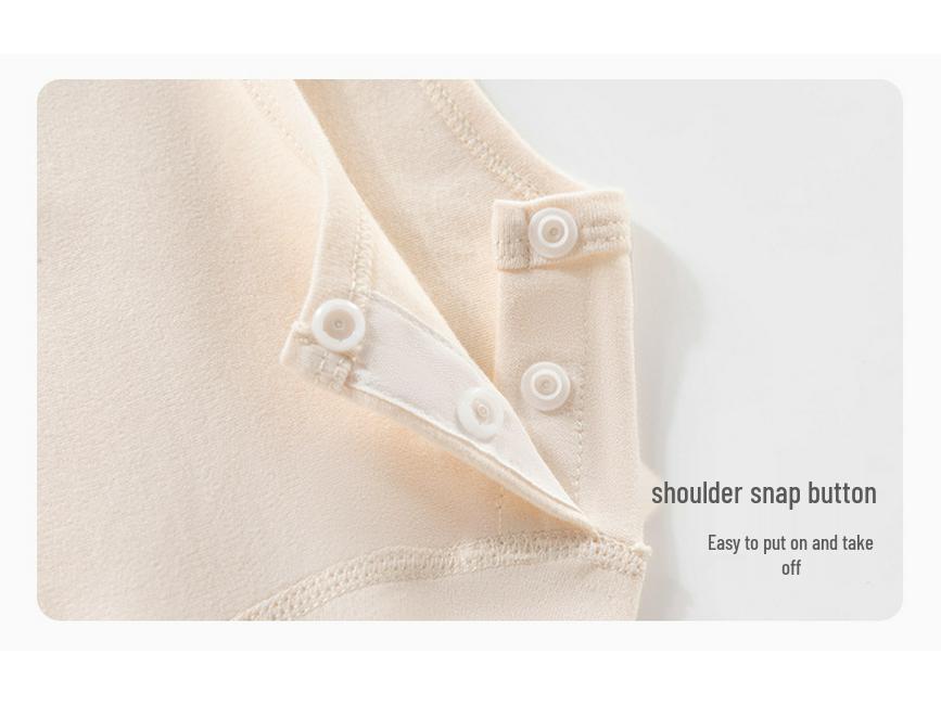 Baby Pure Cotton Two-Piece Underwear Set for Spring and Autumn