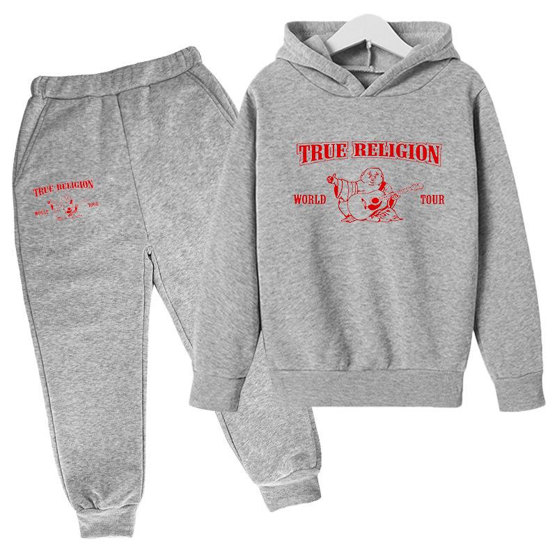 

Дитячі комплекти з принтом True Religion Одяг для хлопчиків Топи 2024 Дитячий одяг для дітей від 1 до 12 років Костюм для дівчинки 110