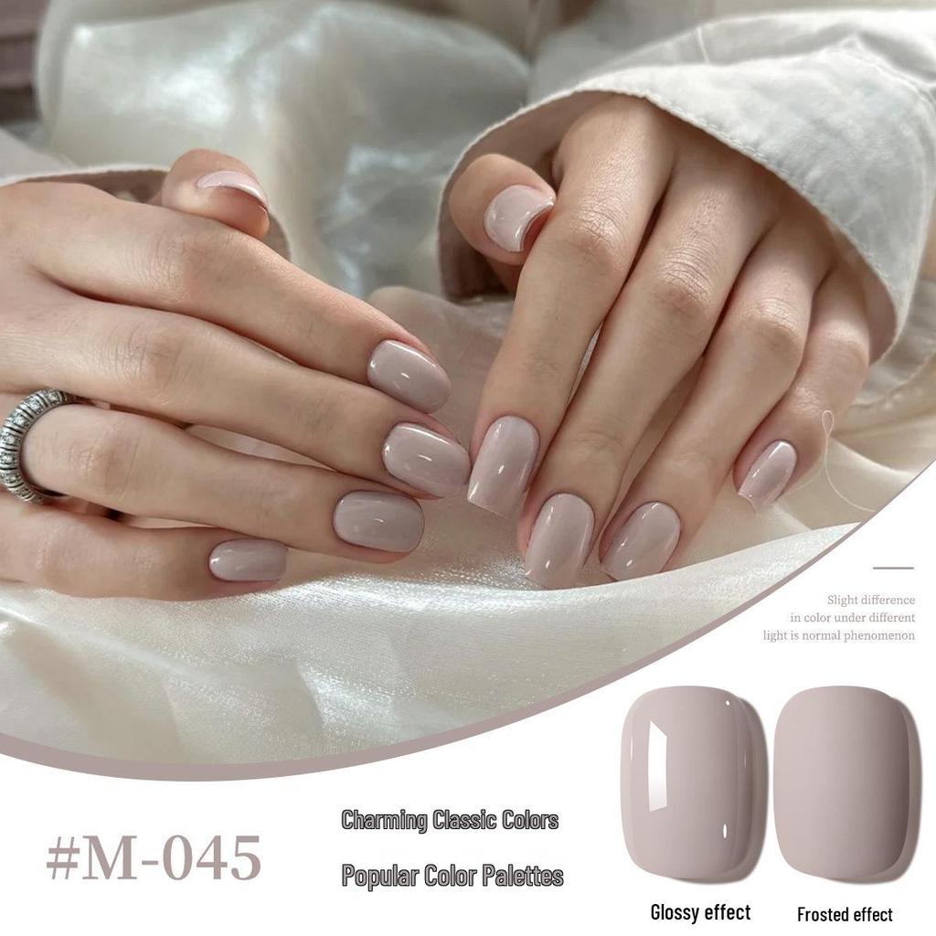 2025 New Japanese Colors UV/LED Nail Gel Set for Salon Manicure