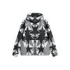 Li Ning Trench Coat Men's Black Gray All Over Print AFDT887-1