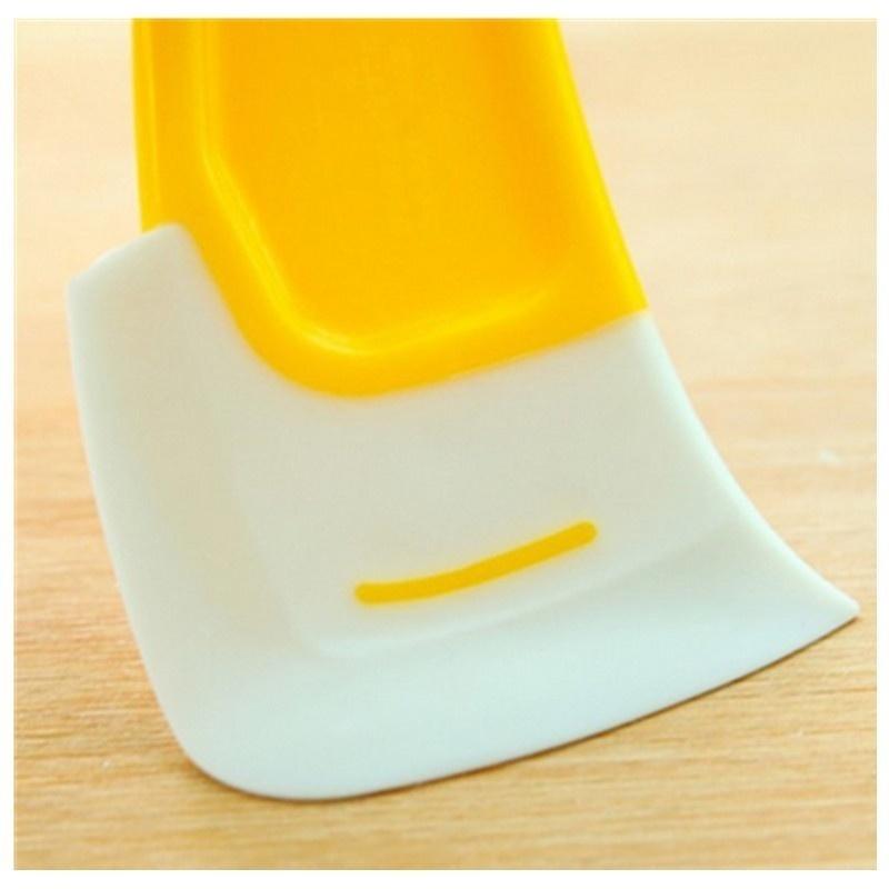 Pan Cleaning Scraper Silicone Kitchen Spatula Cake Baking Tool Pastry Spatulas