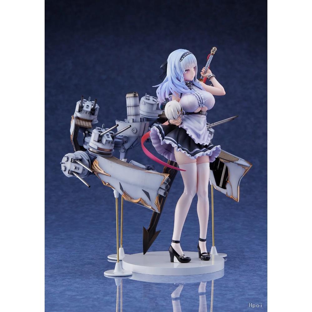 22CM Anime Game Azur Lane Dido Figure Maid Outfit Cute Stand Up Animation Model Toys Gifts Collection Decoration Ornaments PVC