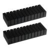 2Pcs Cooling Fins Aluminum Power Radiator Slotted Heatsink Kit for Electronics 120x40x20mmWith Adhesive