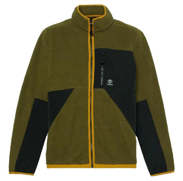 Timberland Fleece with Zipper Sherpa Mix Media