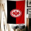 Eintracht Frankfurt Logo Wandbehang Bedruckte Stoffdecke Dekorative Wandteppiche für Schlafzimmer Wohnzimmer Heimdekoration