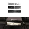Stainless Steel Car Rear Armrest Box Car Cup Holder Sticker Cover For Mercedes Benz C Class W205 GLC X253 GLA X156 S Class