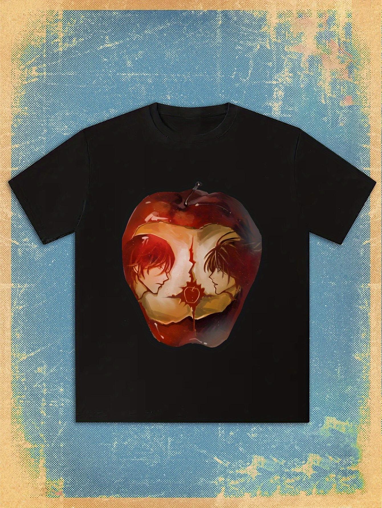 T-shirt Death Note Anime Graphic - Short Sleeve XL