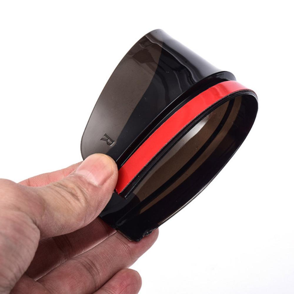2pcs Car Rearview Mirror Rain Shield Rain Eyebrow Rain Cover Universal Carbon Fiber Rear View Side Mirror Rain Eyebrow Shield