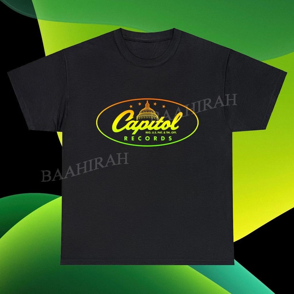 

New Capitol Records Logo American Funny T-Shirt Size S to 5XL 3XL