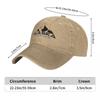 Berretto da Baseball Alaska Rocky Denim Montagne Colorado Unisex-Ragazzi Design Cappelli Hip Hop Casual Escursionismo Pesca Visiera Parasole Berretto Snapback