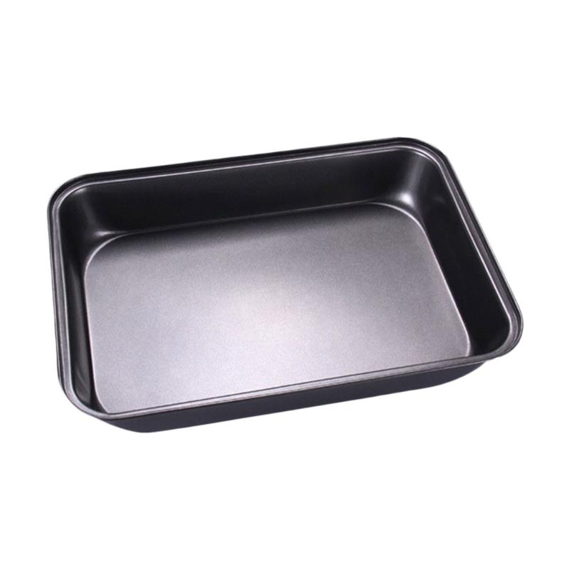 Rectangular Cake Pan Deep Baking Sheet Nonstick Coating Bakeware Roasting Tray for Toaster Oven Kitchen Turkey Pan