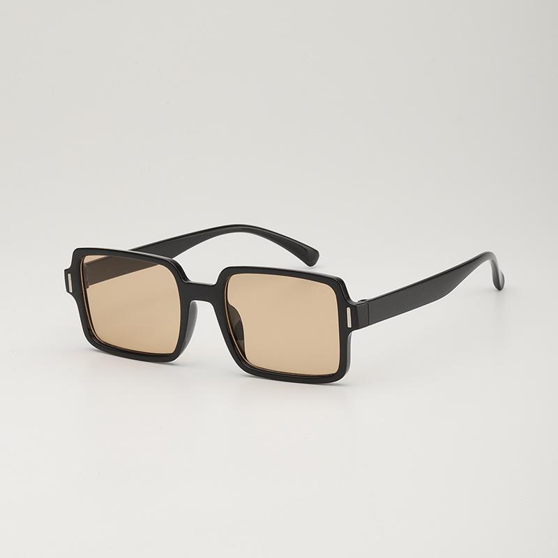 

Big Frame Vintage Sunglasses Women Men Brand Square Sun Glasses Retro Eye Glasses Goggle for Male Female Rectangle Sunglasses MULTI