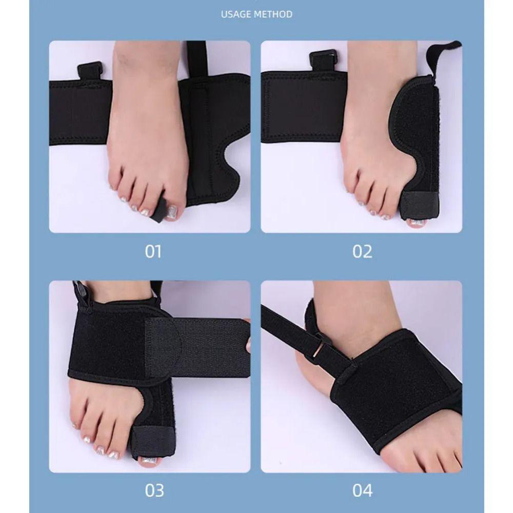 Fixed Big Toe Bunion Protector Adjustable Toe Corrector Durable Toe Separator  Foot Correction