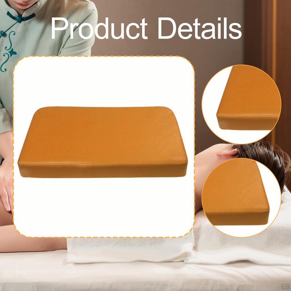 Beautician Cushion for Massage Bed Headboard Small In Breathable Technical with Waterproof