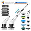 Expandable Long-Handle Electric Cleaning Brush for Kitchen, Bathroom, and Toilet