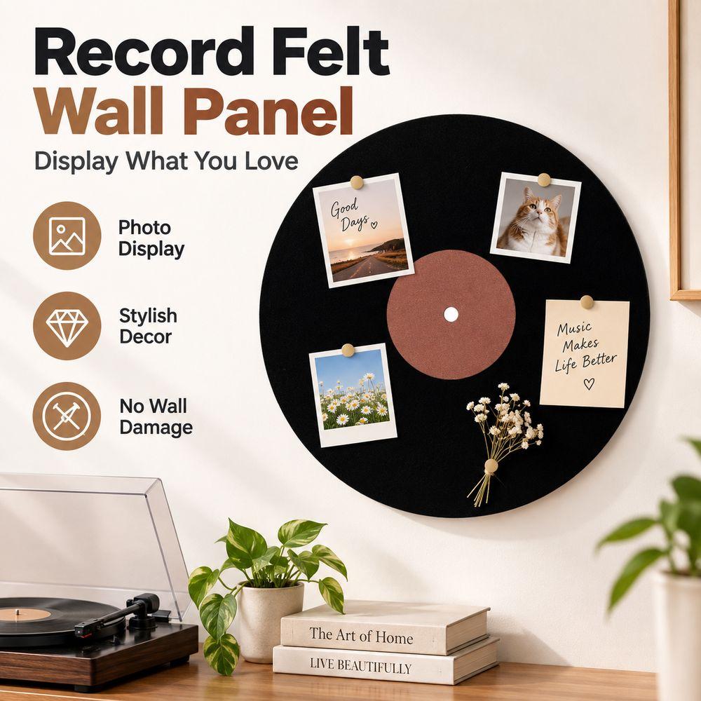 Does Not Hurt Wall Felt Wall Panel Music Wall Decoration Photo Wall Sticker Dormitory Decoration