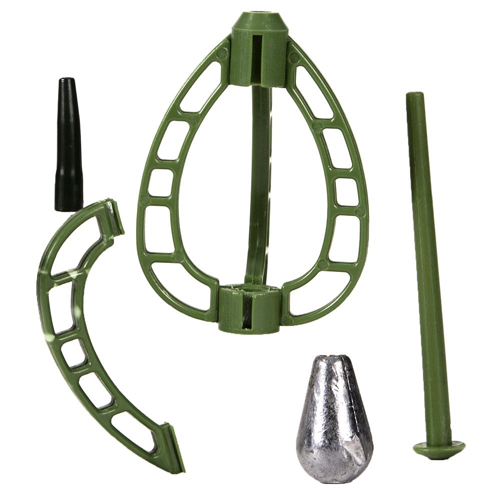 ABS Fishing Sinker Carp Fishing Feeder Fishing Bait Cage Fishing Lure Case Fishing Accessories