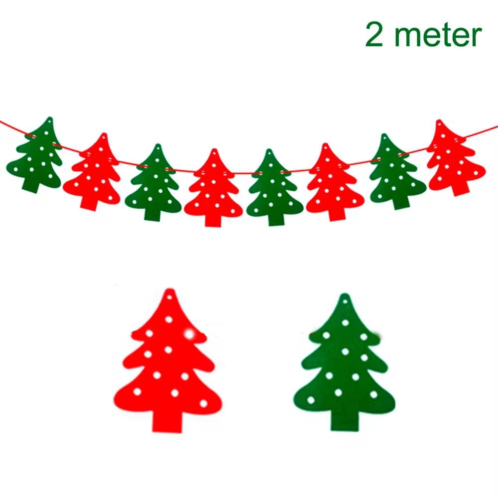Christmas Banner Garland Merry Christmas Decorations For Home 2026 Christmas Ornaments Xmas Navidad Noel Gifts New Year 2026