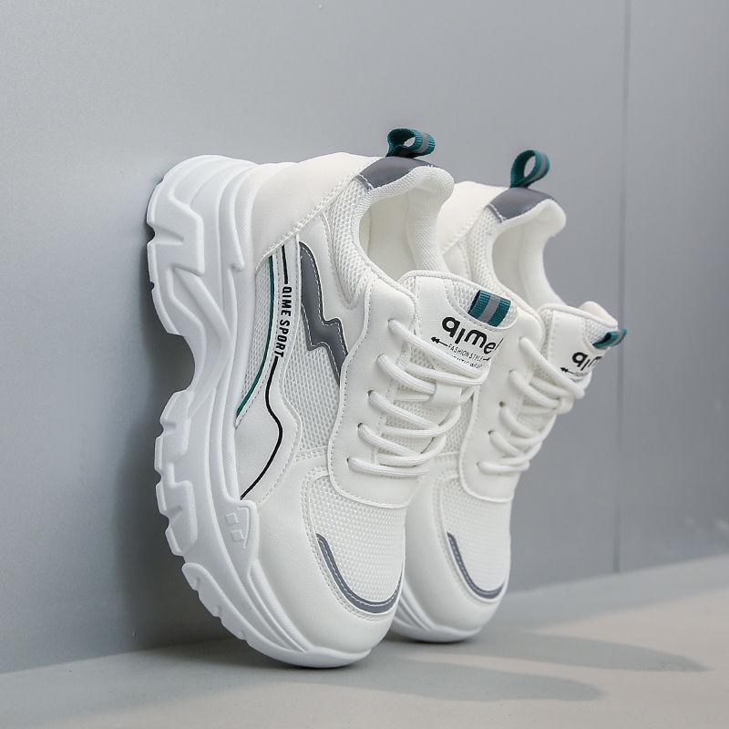 Fried Street Daddy Shoes Women's New Spring Feet Small Thick-soled Lightweight Mesh Casual Sports Women's Shoes