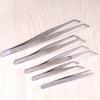 Aquarium Tweezers Pliers Fish Tank Plant Aquascape Tools Straight Curved Micro-Landscape Forceps Clip Aquatic Feeding Tongs