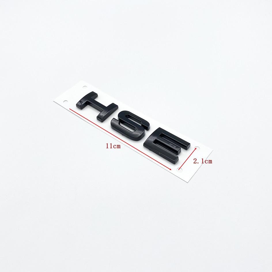 WDC5 New Car 3D ABS Letters Badge SPORT HSE Emblem for SUV Series Rear Trunk Tail Styling Sticker Accessories