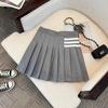 Girls' Pleated Skirt - Stylish Academy Style (2026 Spring/Summer/Autumn)