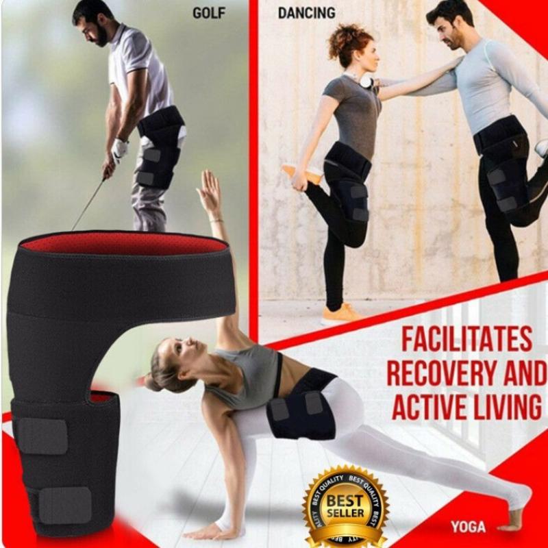 Sciatica Nerve Pain Relief Thigh Compression Brace For Hip Joints Arthritis Groin Wrap Brace Protector Belt Leg Warmers