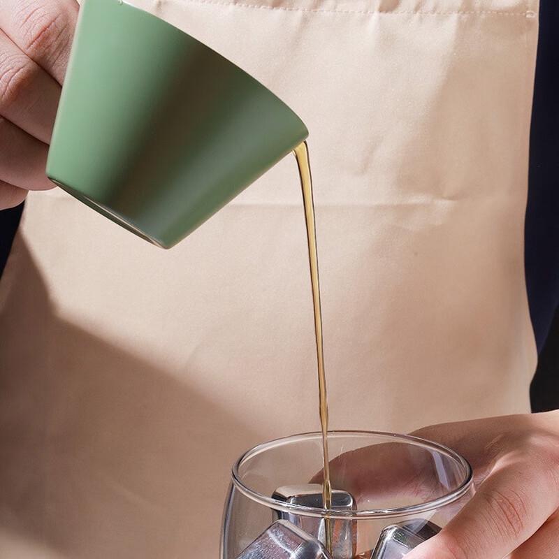 Espresso Dosing Cups with Walnut Handle (Set of 2)