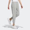 Adidas Casual Drawstring Joggers With Logo Women Bottoms Grey IA5230