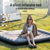 ZISIZ Portable Outdoor Inflatable Camping Air Mattress
