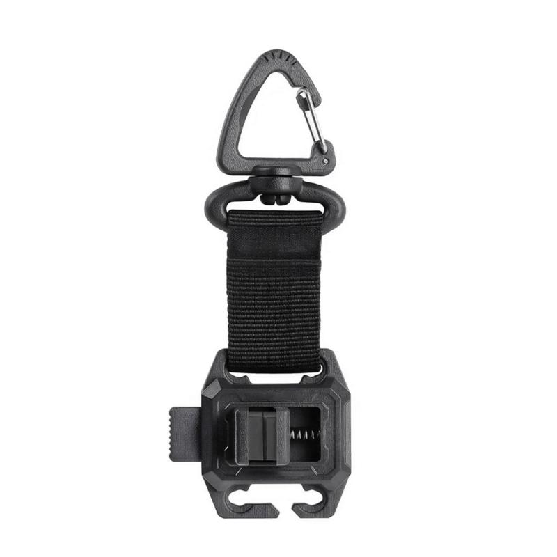 Multipurpose Outdoor Fishing Rod Clamps Adjustable Strap Webbing Spring Concealed Buckles Fishing Accessories Enduring