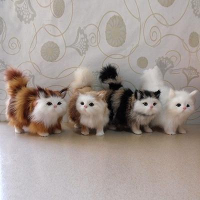 Crafts Simulation Animal Simulation Cute Cat Car Ornaments Gifts Home Accessories