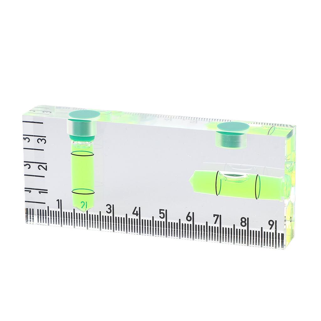 Wasserwaage Magnetisch Acryl Horizontal Vertikal Tragbar Taschenwasserwaage für Heimdekoration