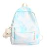 Schoolbag1011 Summer New Nylon Smudge Student Backpack Simple Fashion Casual Men's and Women's School Bags