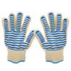 2PCS HeatResistant Glove Free Size 500 Celsius  NonSlip Flame Retardant for Microwave Oven Hand Protection