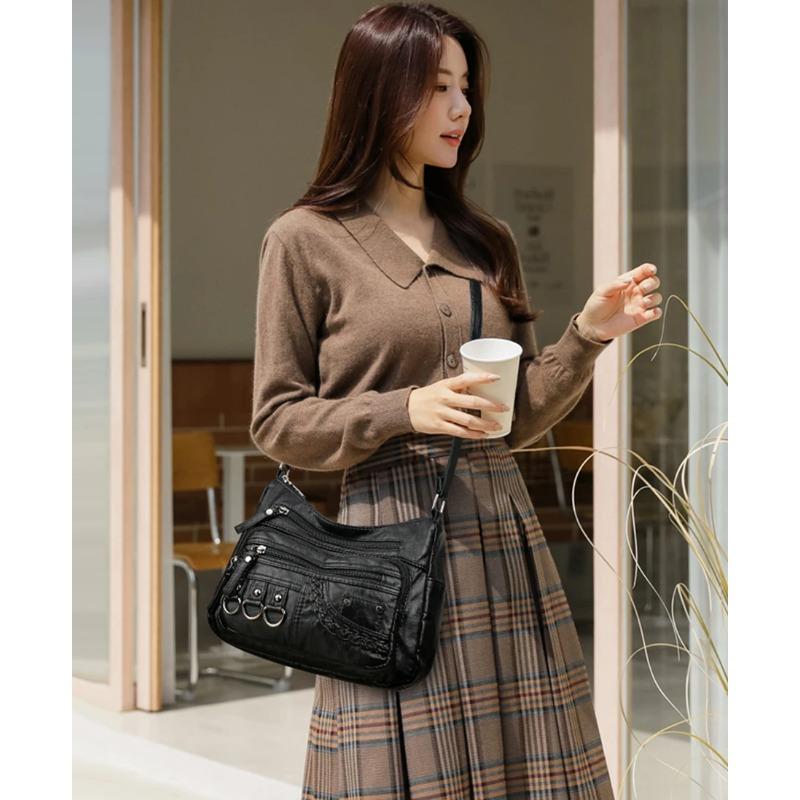 Новые женские сумки из мягкой кожи — фото 13