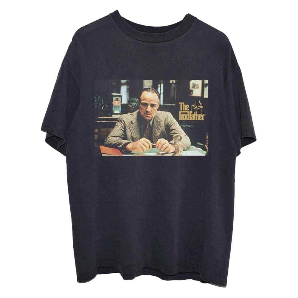 The Godfather Unisex T-Shirt: Café Scene (X-Large) M