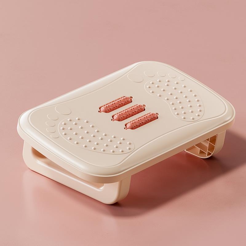 Подставка для ног под стол эргономичный табурет с массажными роликами подставка для ног снятие боли для домашнего офиса 5980₽