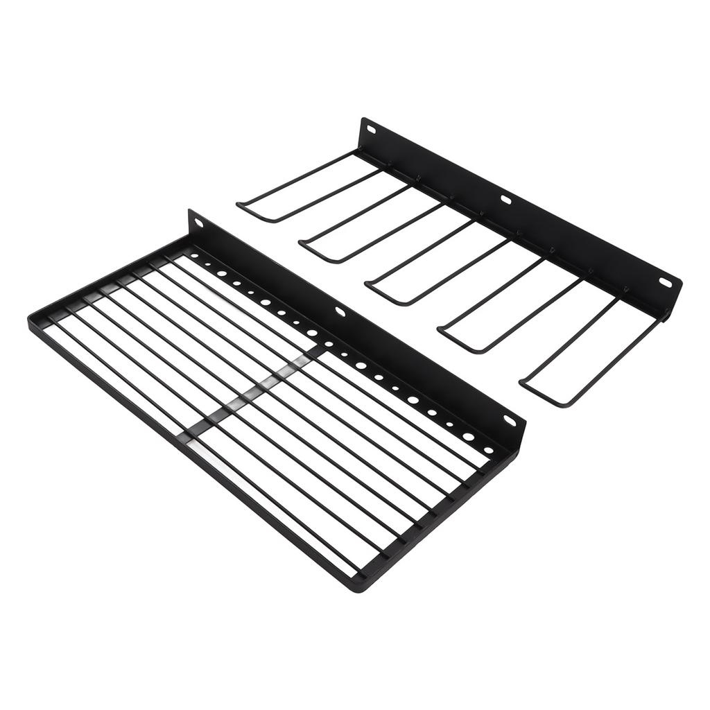 Power Tool Organizer Wall Mount Garage Tool Storage Rack Strong Bearing Heavy Duty 4 Drill Holder