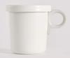 Ovject Camping Outdoor Made in Japan Mug Cup Enamel with Lid Hook Mug 360ml Detachable Handle White White O-EFM-WHWH