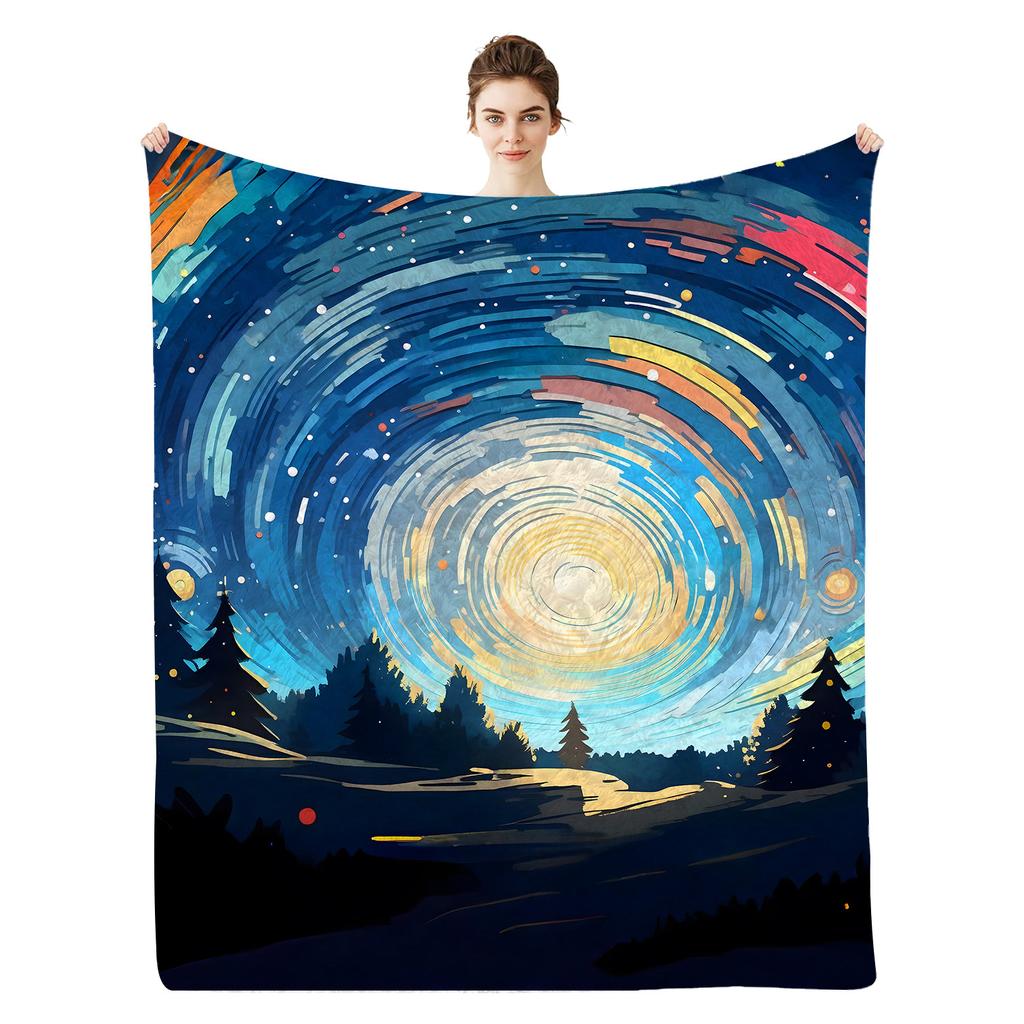 Hot Air Balloon Blanket Flannel Blanket Nap Blanket Blanket