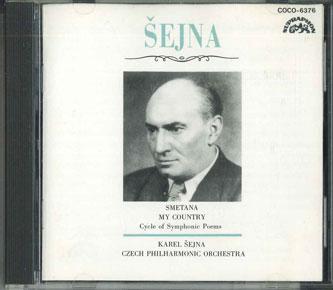 

CD KAREL SEJNA - Smetana:my Country COCO6376 COLUMBIA Japan Classical Used