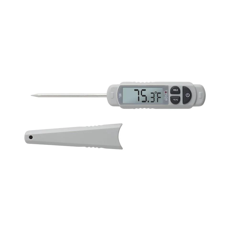 Waterproof Digital Pen Meat Thermometer Instant Read Accurate Cooking Tool with Hold Feature LCD Display Durable Construction