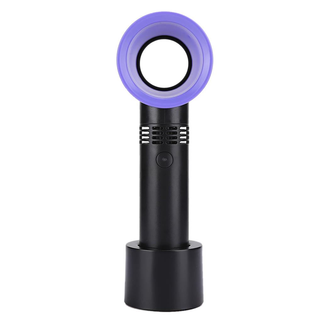 Portable Mini USB Rechargeable Bladeless Handheld Fan Handy Cooler for Home Outdoor