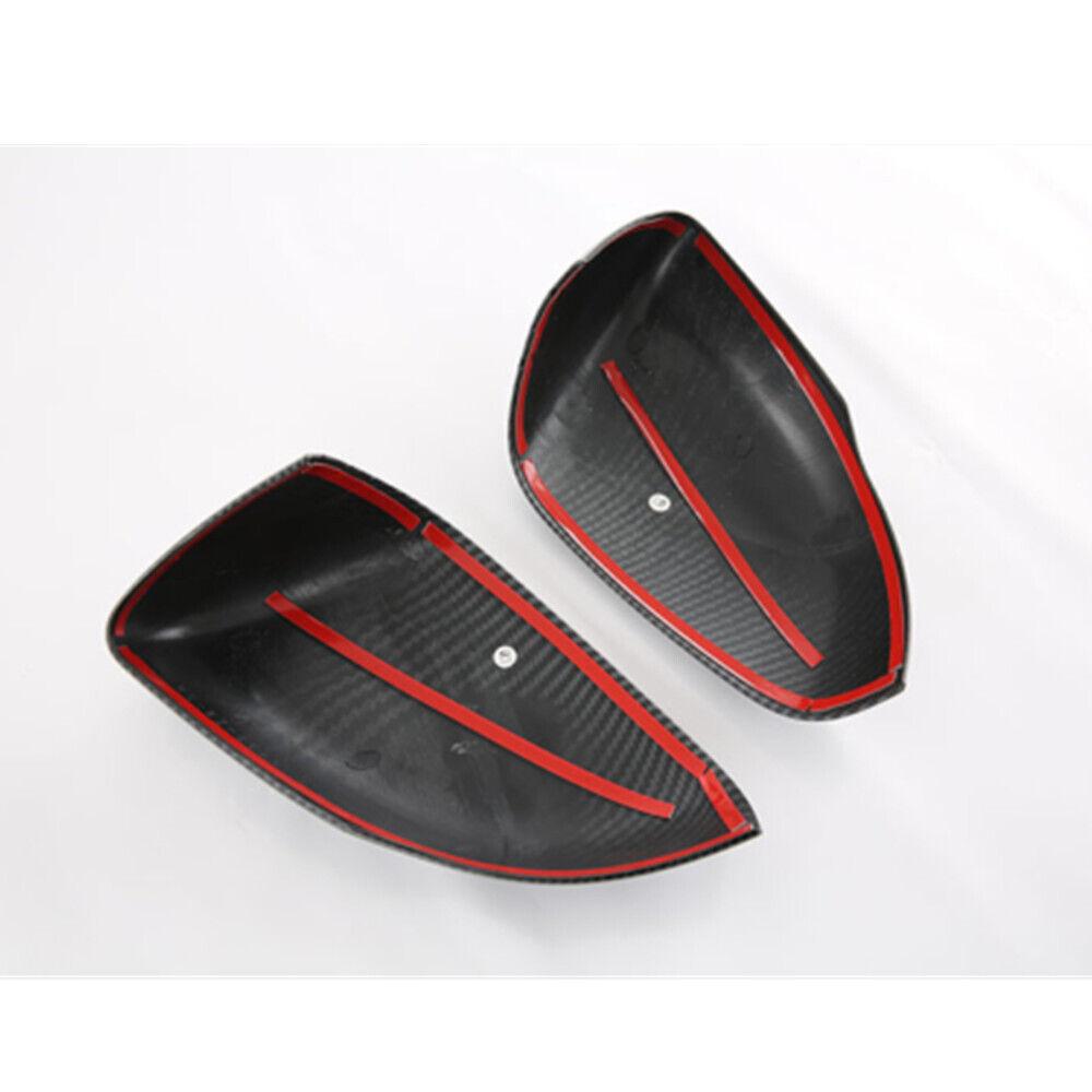 For Kia Sorento 2025 2025 Car Rearview Side Mirror Cover Wing Cap Exterior Door Rear View Case Trim Sticker Carbon Fiber Silver