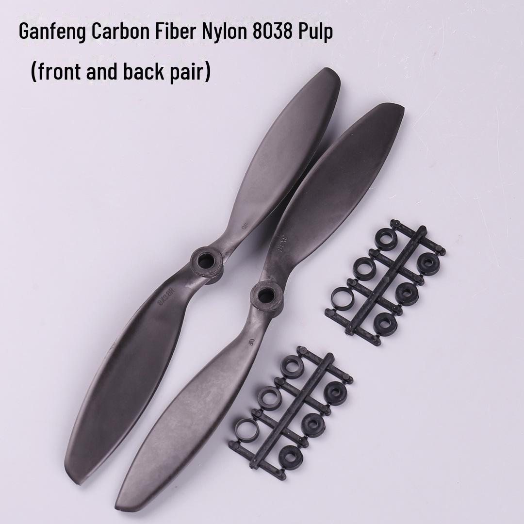 

Нейлоновий пропелер з вуглецевого волокна Qianfeng (APC 8038, 9047, 1045, 1147, 1245, 1447) - Вперед і назад Carbon Fiber Nylon Multirotor Propeller Series
