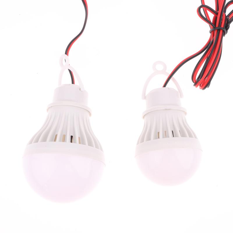 1 Piece Diy Accessories Led Light Bulb Dc 12V 3W 5W 7W With 1.2M Wire Led Lamp For Home Decoration