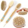 Cross-Border Bristle Massage Bath Brush - Handheld Round Body Brush