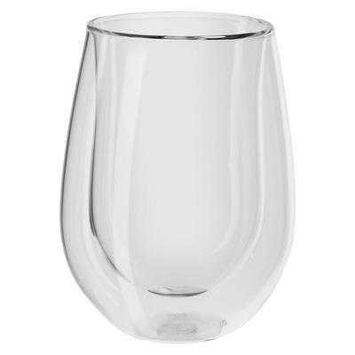 Zwilling Wall Glass Small 290ml 2szt. Tumbler odporny na ciepło o podwójnej strukturze Rock Glass japoński „Double Set” [Autoryzowany produkt] 39500-216